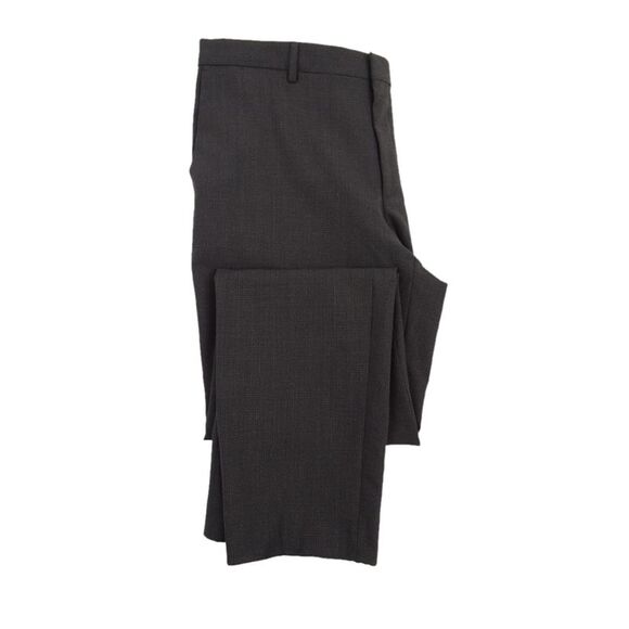 HUGO Hugo Boss Mens Slim-Fit Suit Pants (38R Charcoal)